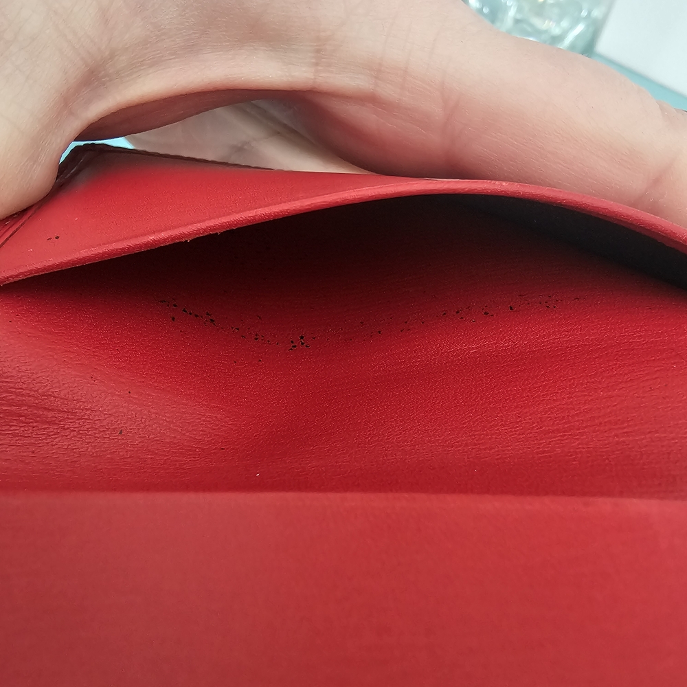 Louis Vuitton Epi De Poche Leather Pass Card Case Red - Picture 4 of 7